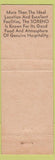 Matchbook Cover - Soreno Hotel ST Petersburg FL