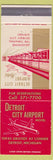 Matchbook Cover - Detroit City Airport Motel MI WEAR