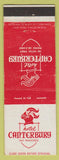 Matchbook Cover - Hotel Canterbury San Francisco CA knight WORN BACK