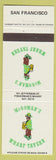 Matchbook Cover - McGowan's Wharf Tavern San Francisco CA