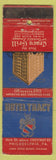 Matchbook Cover - Hotel Tracy Philadelphia PA WORN