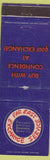 Matchbook Cover - Far East Exchange Service military