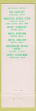 Matchbook Cover - Whitehall Sun and Surf Club Palm Beach FL