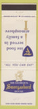 Matchbook Cover - Sir George's Smorgasbord CHAIN CA