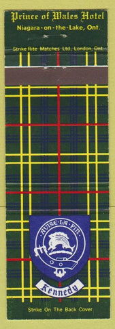 Matchbook Cover - Prince of Wales Hotel Niagara on the Lake ON