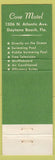 Matchbook Cover - Cove Motel Daytona Beach FL