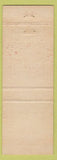 Matchbook Cover - Hotel Grady Macon GA Savanna Athens
