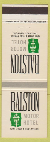 Matchbook Cover - Ralston Motor Hotel Columbus GA