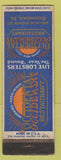 Matchbook Cover - Occidental Restaurant Richmond VA POOR BACK