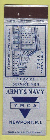 Matchbook Cover - Army and Navy YMCA Newport RI