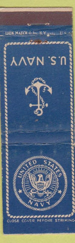 Matchbook Cover - United States Navy WEAR