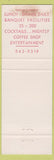 Matchbook Cover - Reverse House Tustin CA Paul