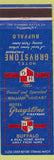 Matchbook Cover - Hotel Graystone Buffalo NY