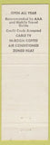 Matchbook Cover - Mohawk Motor Lodge Palatine Bridge NY