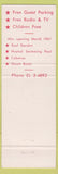 Matchbook Cover - Hotel Roosevelt Jacksonville FL