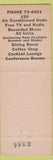 Matchbook Cover - King George Motel Syracuse NY