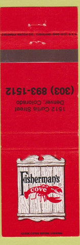 Matchbook Cover - Fisherman's Cove Denver Colorado lobster