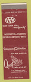 Matchbook Cover - Quail Restaurant Alexander City AL
