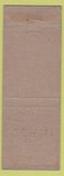 Matchbook Cover - Cleveland Service Store Cleveland OH Insurance