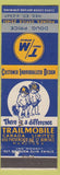 Matchbook Cover - Trailmobile Canada Limited Doug Price