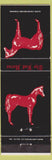Matchbook Cover - Red Horse Steak House Hagerstown MD
