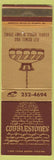 Matchbook Cover - Cobblestone's Atlanta GA WORN
