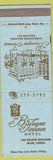 Matchbook Cover - Biscayne Terrace Hotel Miami FL WEAR