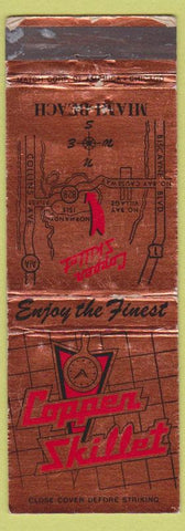 Matchbook Cover - Copper Skillet Miami Beach FL WEAR