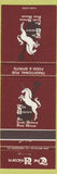 Matchbook Cover - The Unicorn Irish Rovers Free House Toronto ON Aurora Calgary