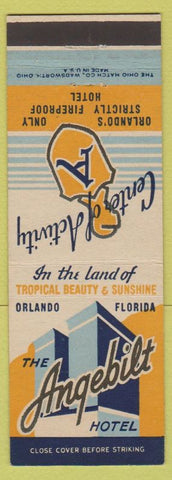 Matchbook Cover - Angebilt Hotel Orlando FL