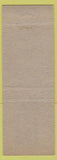 Matchbook Cover - Angebilt Hotel Orlando FL