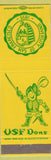 Matchbook Cover - University of San Francisco CA Dons