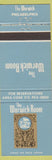 Matchbook Cover - Warwick Hotel Philadelphia PA WEAR