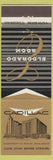 Matchbook Cover - Cadillac Hotel Miami Beach FL
