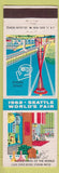 Matchbook Cover - 1962 Seattle World's Fair Space Needle WA