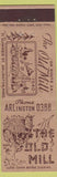 Matchbook Cover - The Old Mill Arlington MA