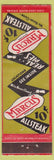 Matchbook Cover - Marcus Steak Sandwiches Detroit MI