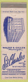 Matchbook Cover - St Charles Hotel Hudson NY WEAR