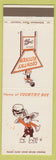 Matchbook Cover - Country Boy Kitchens hamburgers Minneapolis MN