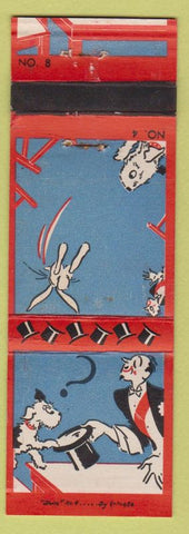 Matchbook Cover - Diamond Colgate Magic Trick Dog