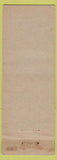 Matchbook Cover - Diamond Colgate girlie walking dog WEAR