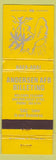 Matchbook Cover - Andersen Air Force Base Billeting
