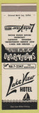 Matchbook Cover - Lake View Hotel  Wanakah NY