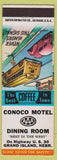Matchbook Cover - Conoco Motel Grand Island NE