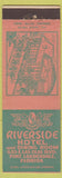 Matchbook Cover - Riverside Hotel Fort Lauderdale FL