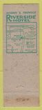 Matchbook Cover - Riverside Hotel Fort Lauderdale FL