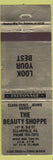Matchbook Cover - Beauty Shoppe Clearfield PA WEAR