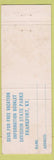 Matchbook Cover - Kentucky Dam Village State Park Gilbertsville KY
