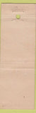 Matchbook Cover - Lobster and Oyster Chop House New York City WORN
