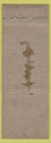 Matchbook Cover - Hotel Windsor Philadelphia PA WORN